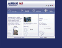 Tablet Screenshot of farayand-ara.com
